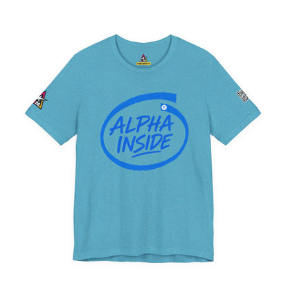 ALPHA INSIDE | Motivational Graphic Tee | Alpha Mindset Streetwear