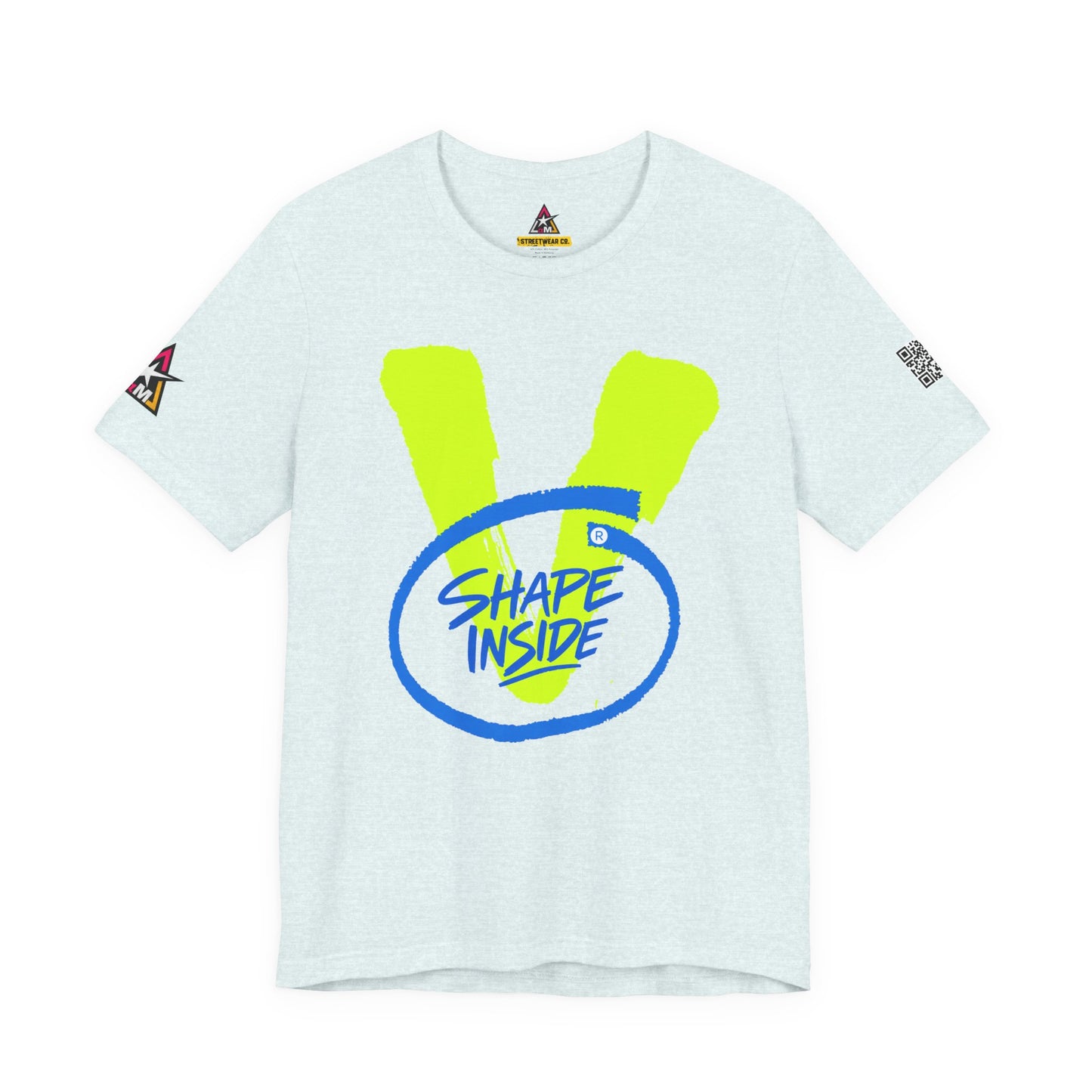 V SHAPE INSIDE | Gym Motivation Graphic Tee | Fitness Lifestyle Streetwear