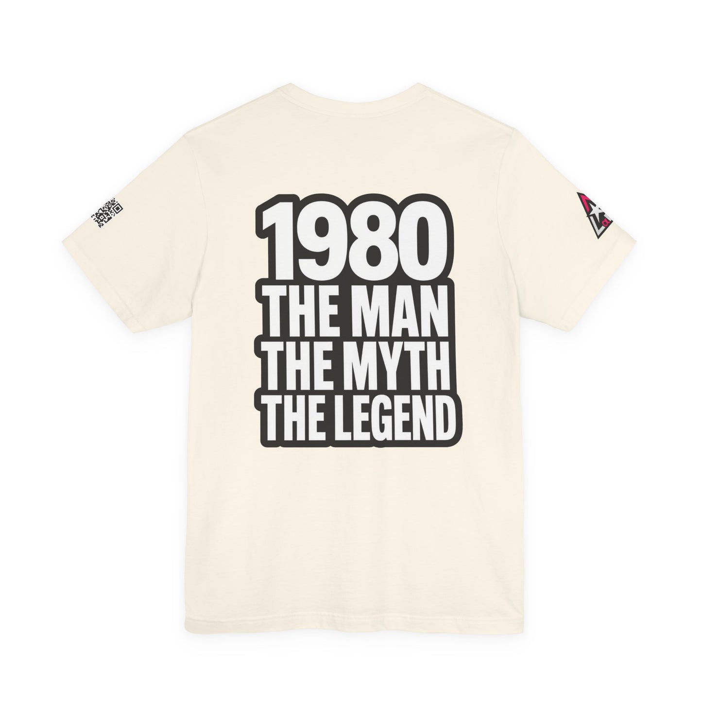 1980 The Man The Myth The Legend Graphic T-Shirt | 1980 Birthday Tee | Vintage Legend Shirt