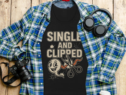 Single And Clipped Graphic Tee Unisex Tshirt Product