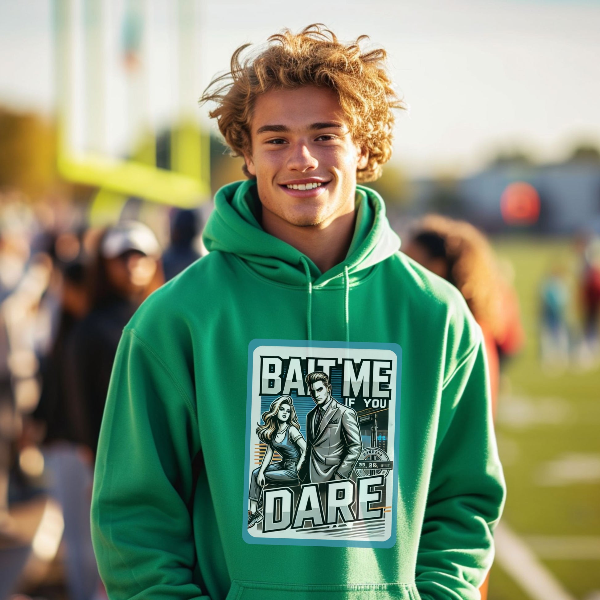 Bite Me If You Dare graphic hoodie product