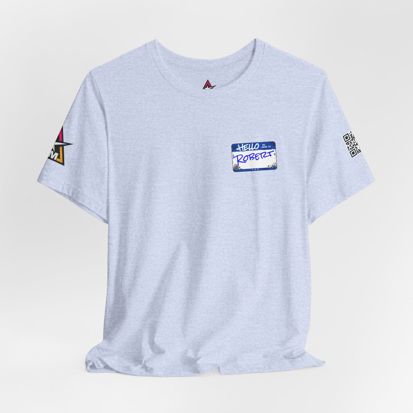 Custom Name Tag – Personalized Streetwear Graphic Tee