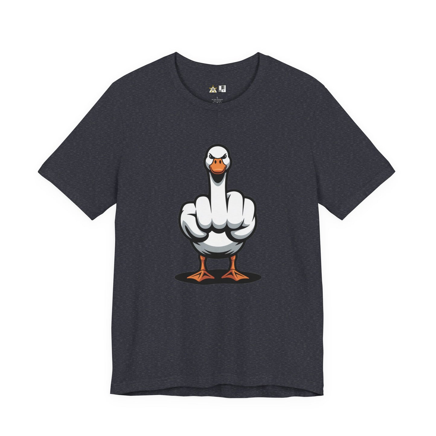Unfiltered Goose Attitude Tee – Unisex Streetwear Graphic Tee