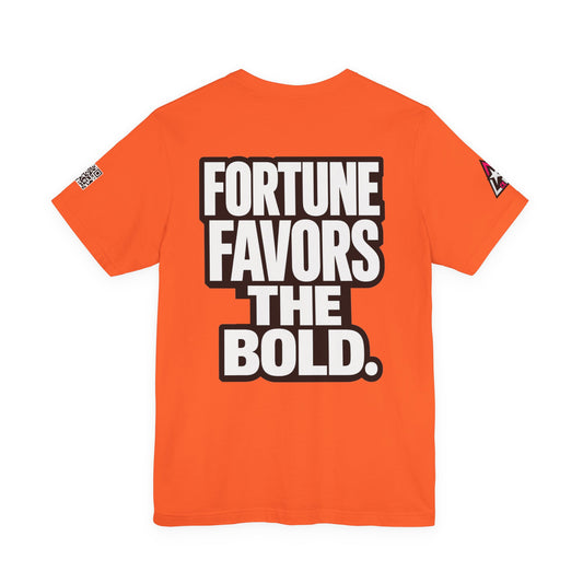 Fortune Favors the Bold – Motivational Graphic Tee