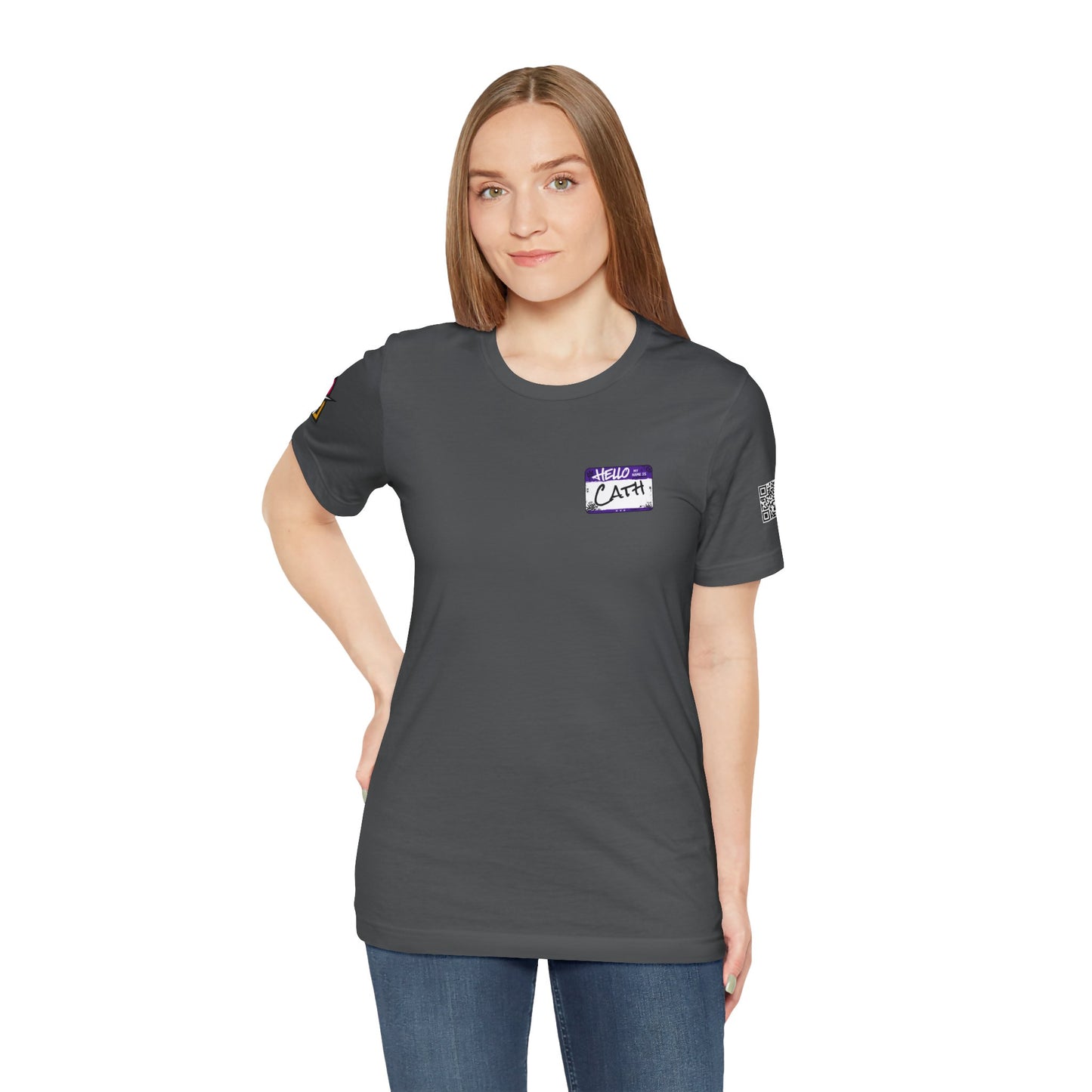 Custom Name Tag – Personalized Streetwear Graphic Tee