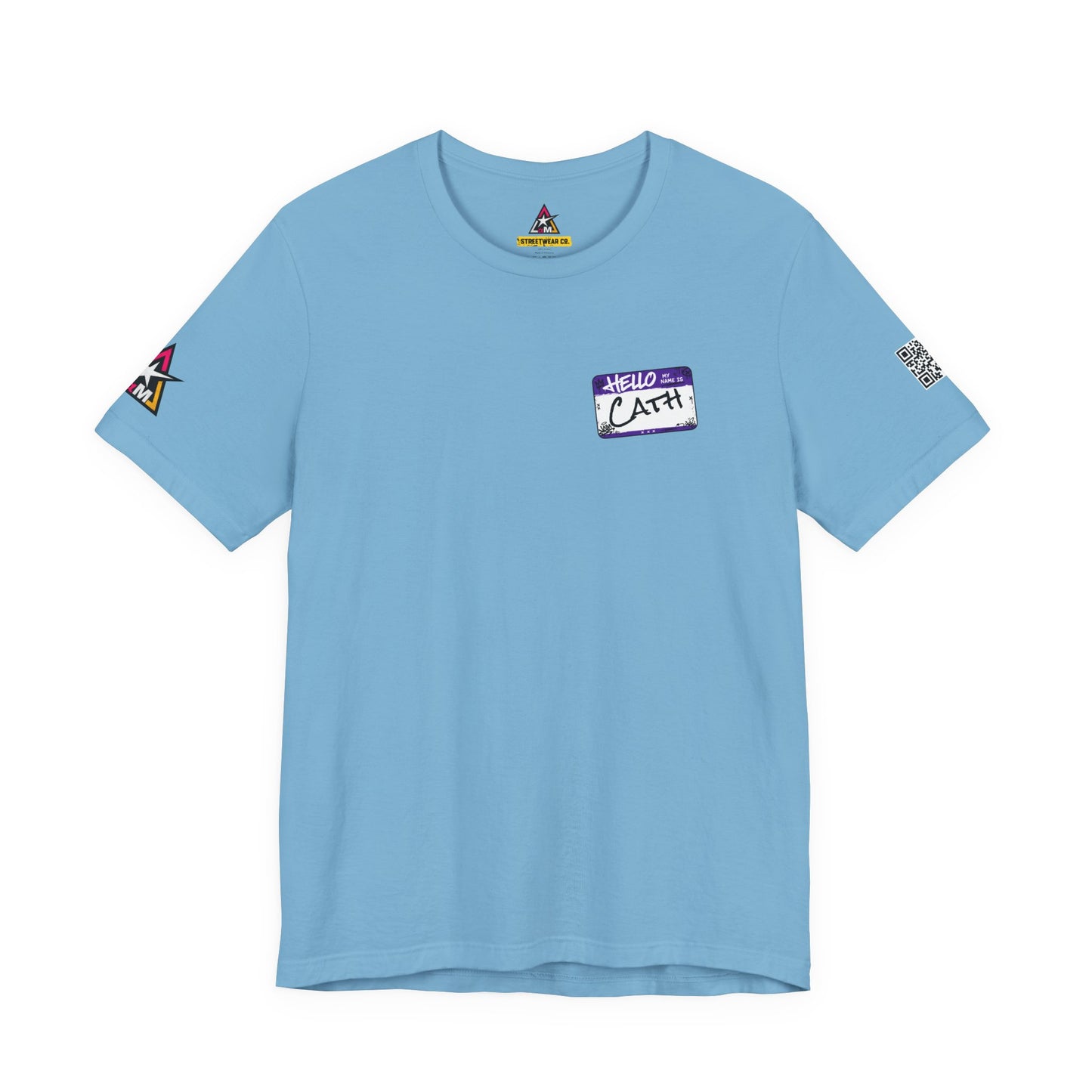 Custom Name Tag – Personalized Streetwear Graphic Tee