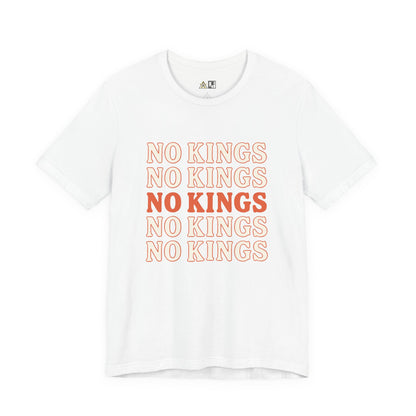 No Kings Pattern Dominance – Unisex Streetwear Graphic Tee