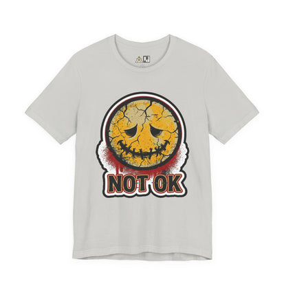 Not Ok unisex streetwear graphic tee