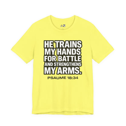 Battle-Ready Strength – Unisex Streetwear Graphic Tee