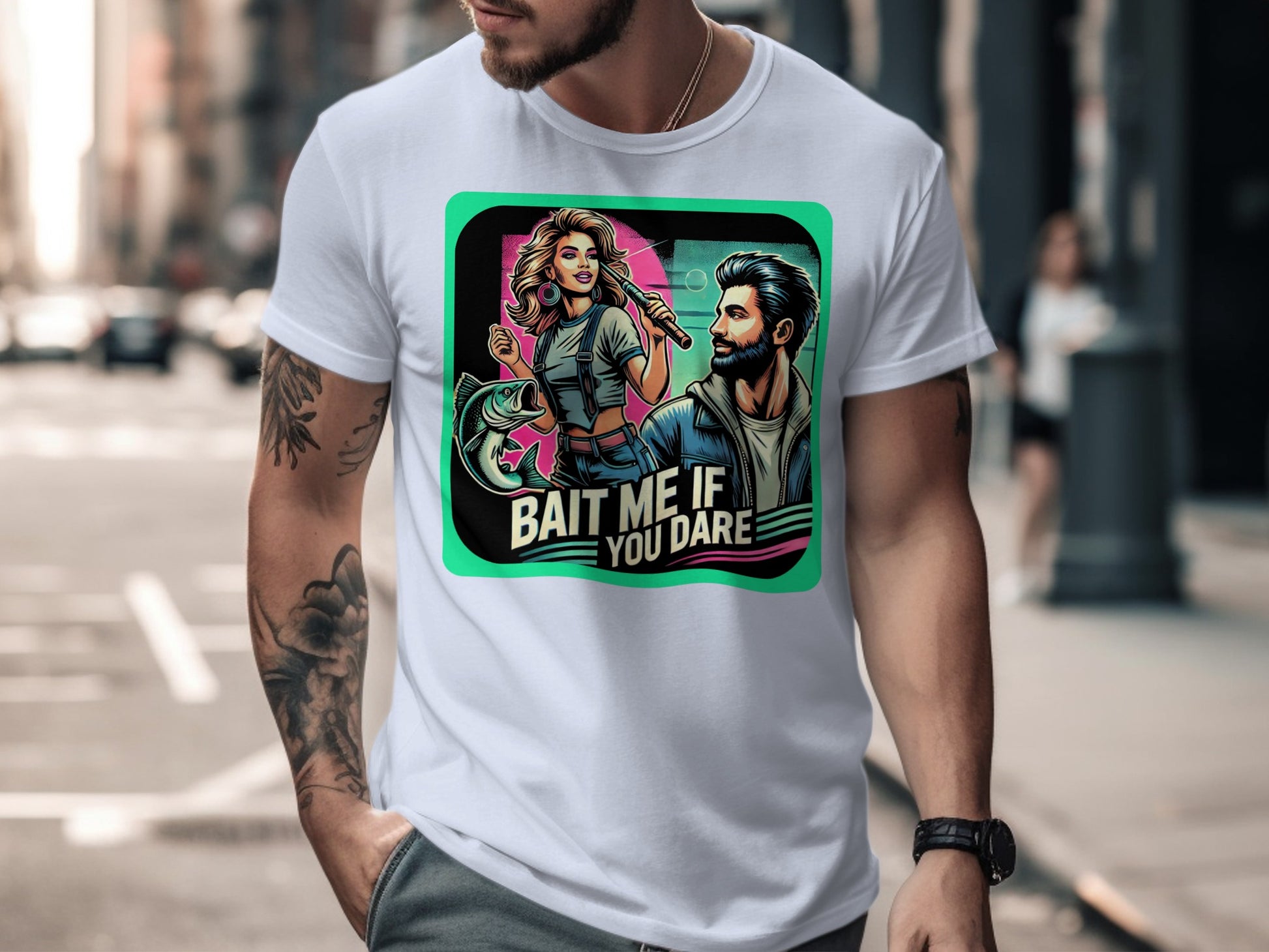 Bait Me If You Dare Graphic T-Shirt product