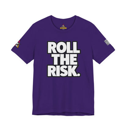 Roll the Risk – Bold Risk Taker Graphic Tee