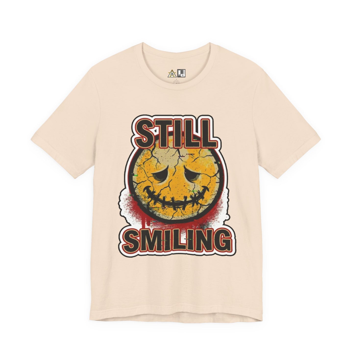 Still Smiling unisex streetwear graphic tee