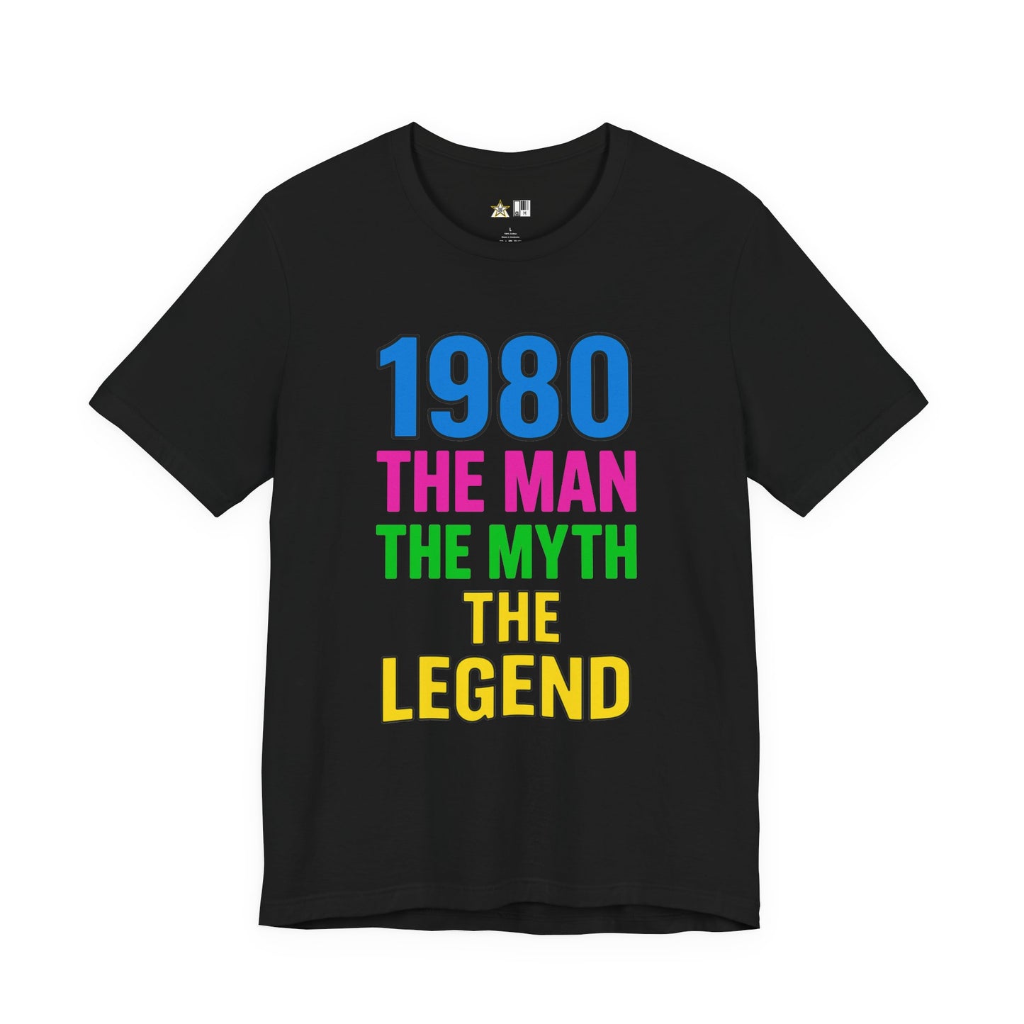 Born a Legend Since 1980 (editable)– Unisex Streetwear Graphic Tee
