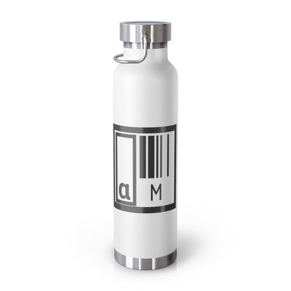 22OZ INSULATED BOTTLE – STAY SHARP. STAY HYDRATED.