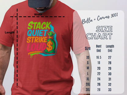 Stack Quiet Strike Loud Graphic T-Shirt