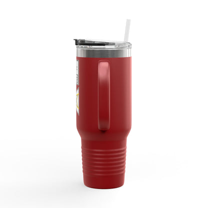 40oz Insulated Travel Mug, INSULATED TRAVEL MUG – FUEL YOUR GRIND. STAY UNSTOPPABLE.