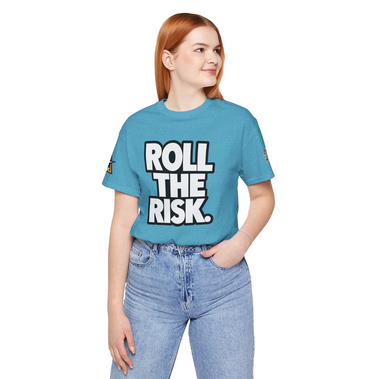 Roll the Risk – Bold Risk Taker Graphic Tee