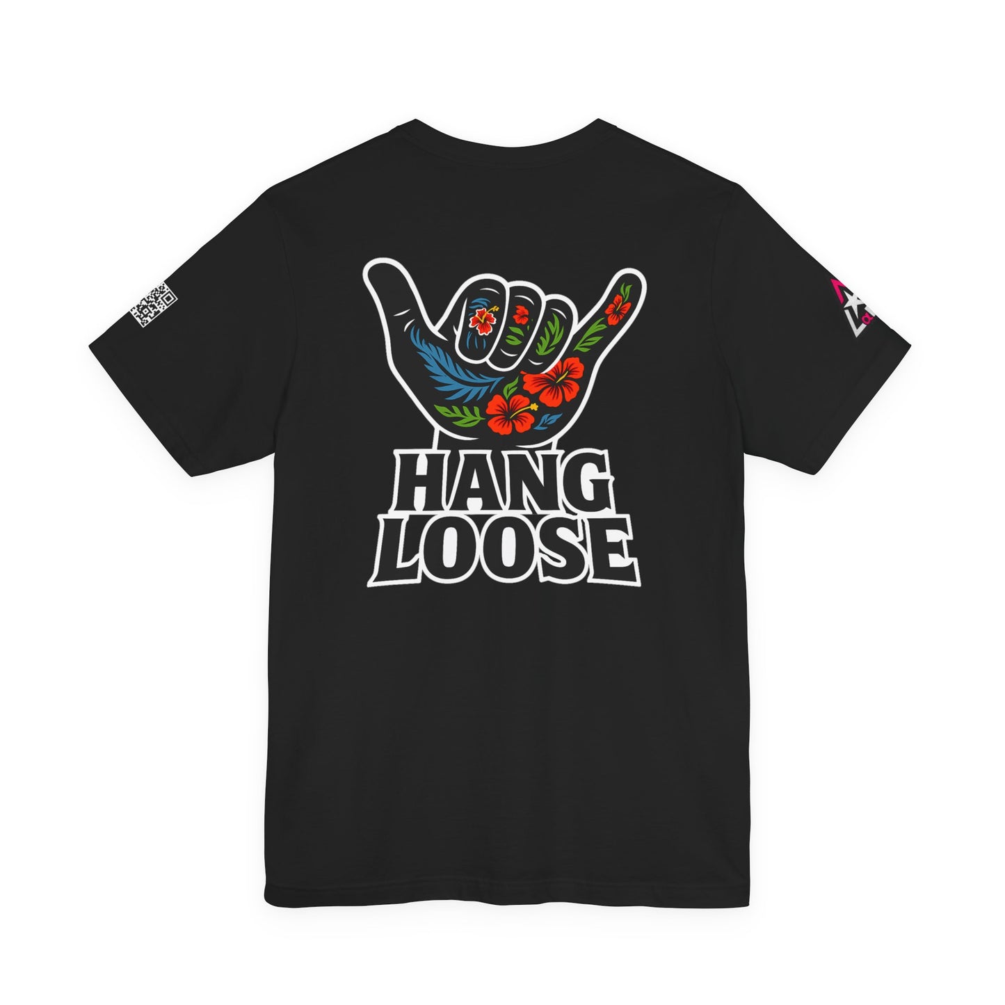 Hang Loose Graphic T-Shirt | Shaka Hand Tee | Tropical Surf Streetwear