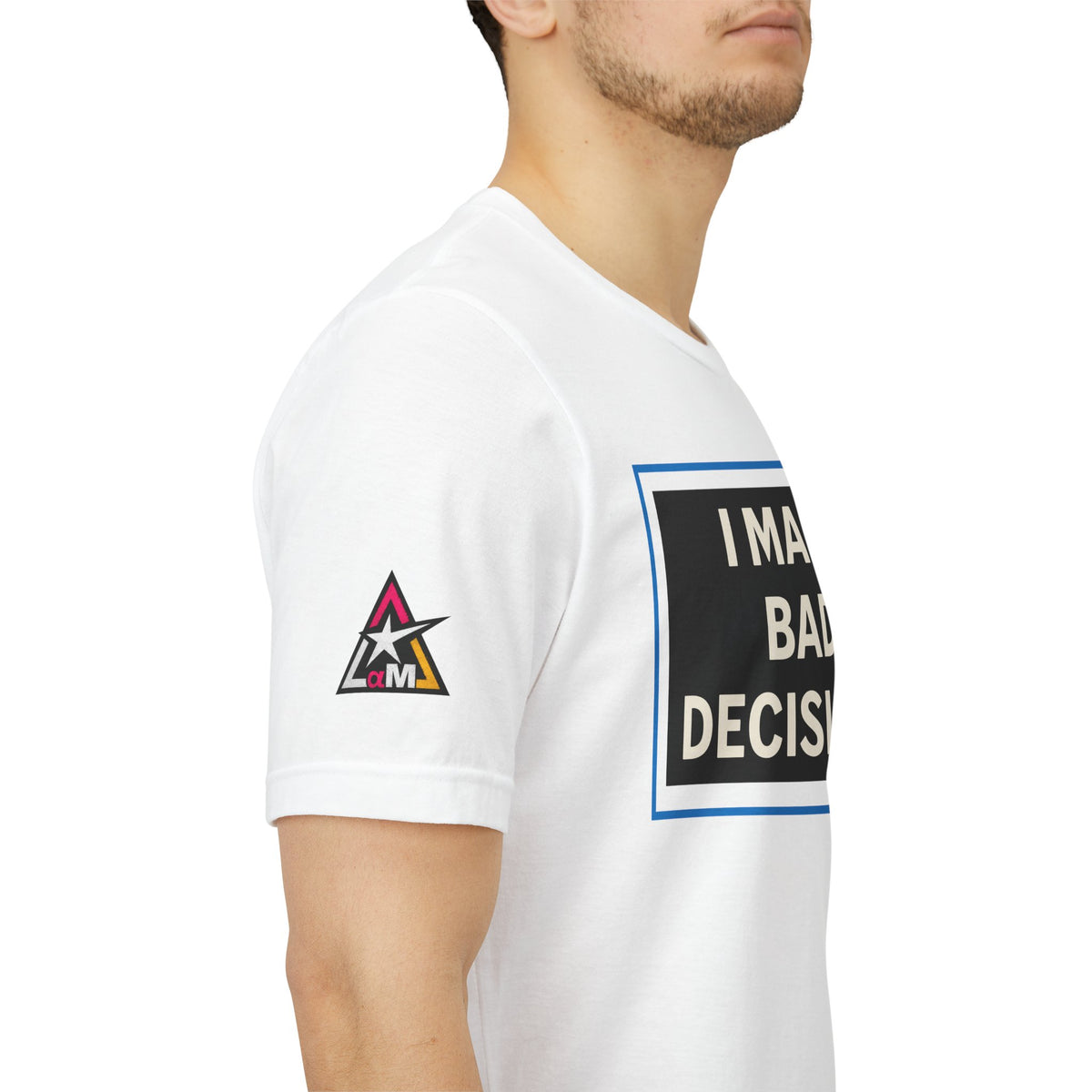 I MAKE BAD DECISIONS | Funny Las Vegas Graphic Tee | Party & Casino Streetwear
