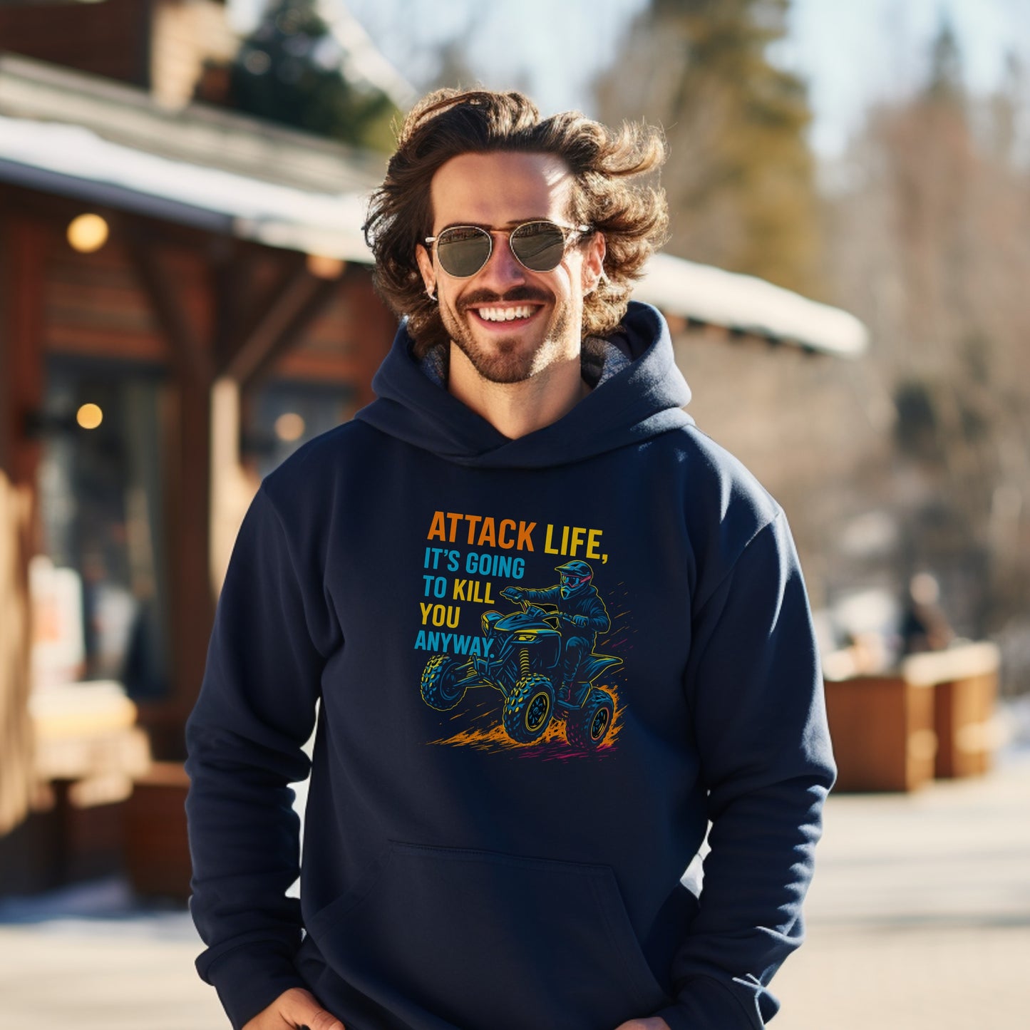 Attack Life It's Going to Kill You Anyway Hoodie