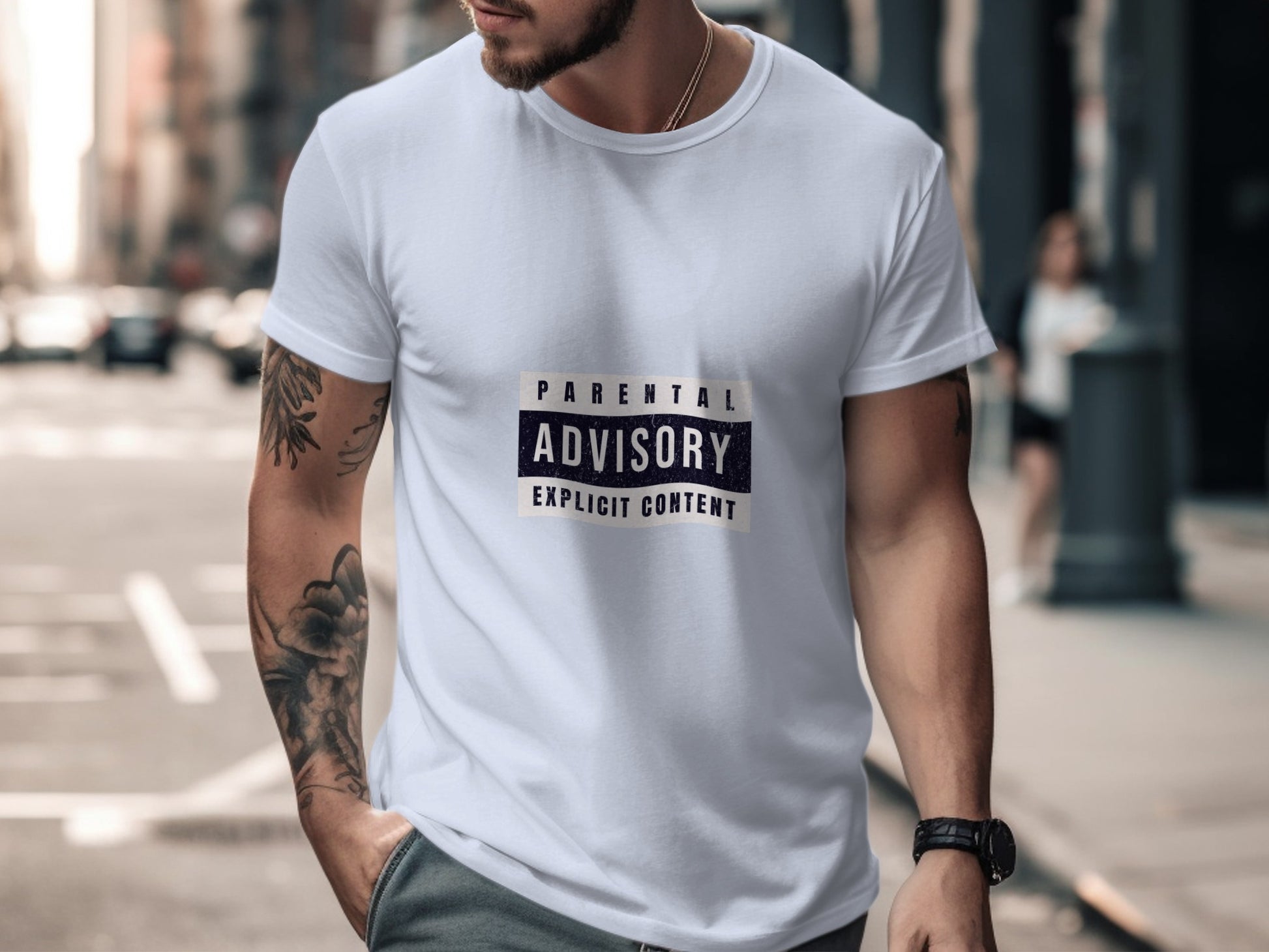 Parental Advisory Explicit Content Short Sleeve product