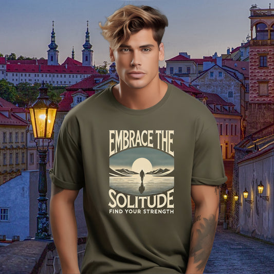 Embrace the Solitude Find Your Strength T-shirt product