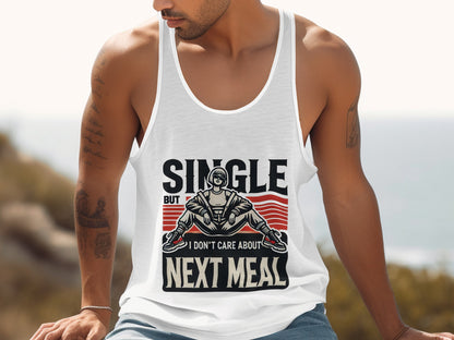 Stylish Single But I Don't Care Next Meal Tank Top product