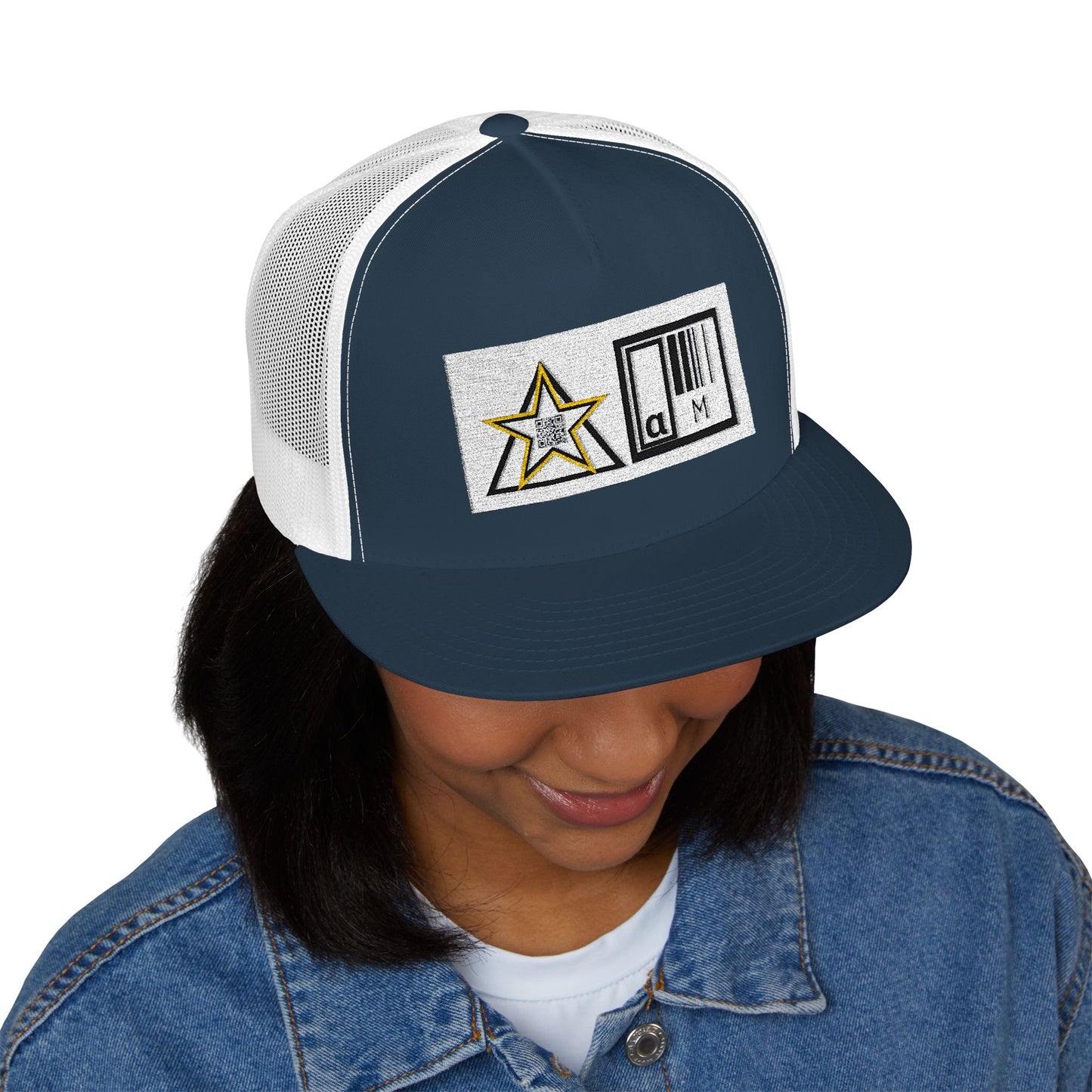5 PANEL TRUCKER CAP – STAY SHARP. MOVE LOUD.