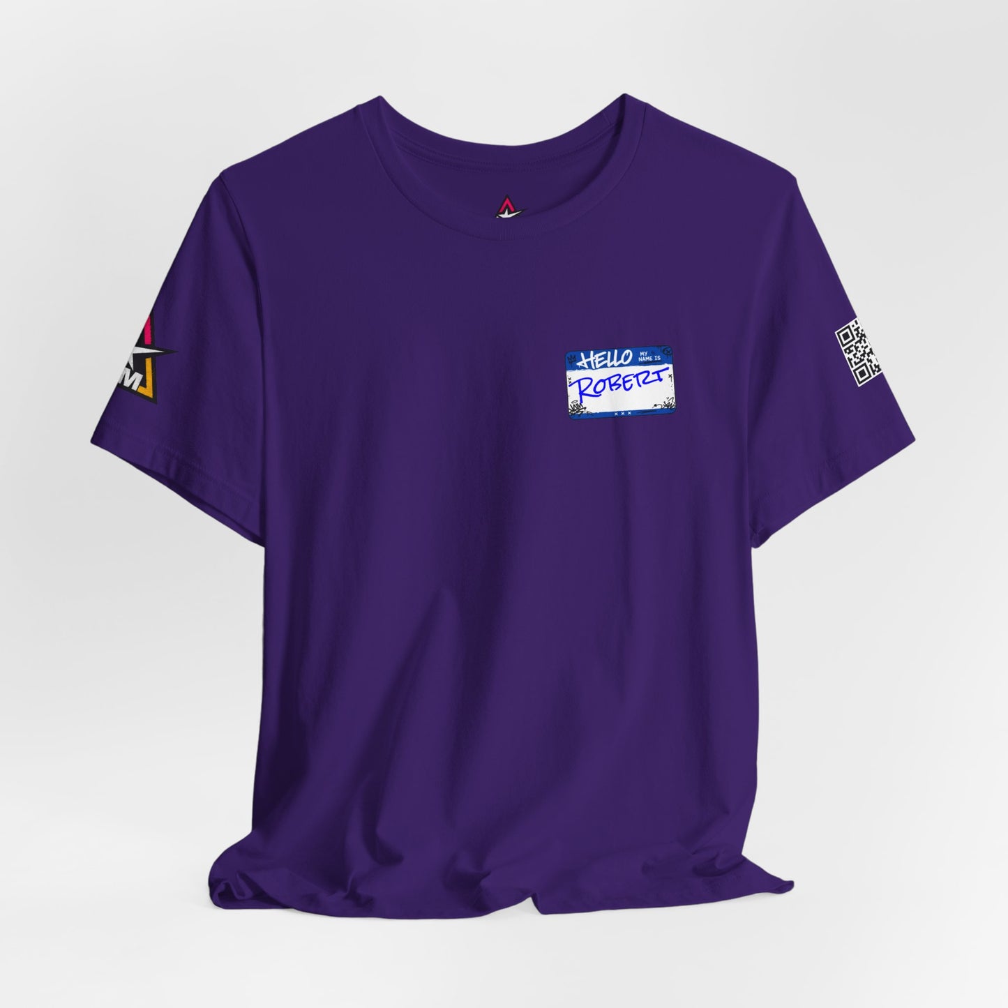 Custom Name Tag – Personalized Streetwear Graphic Tee