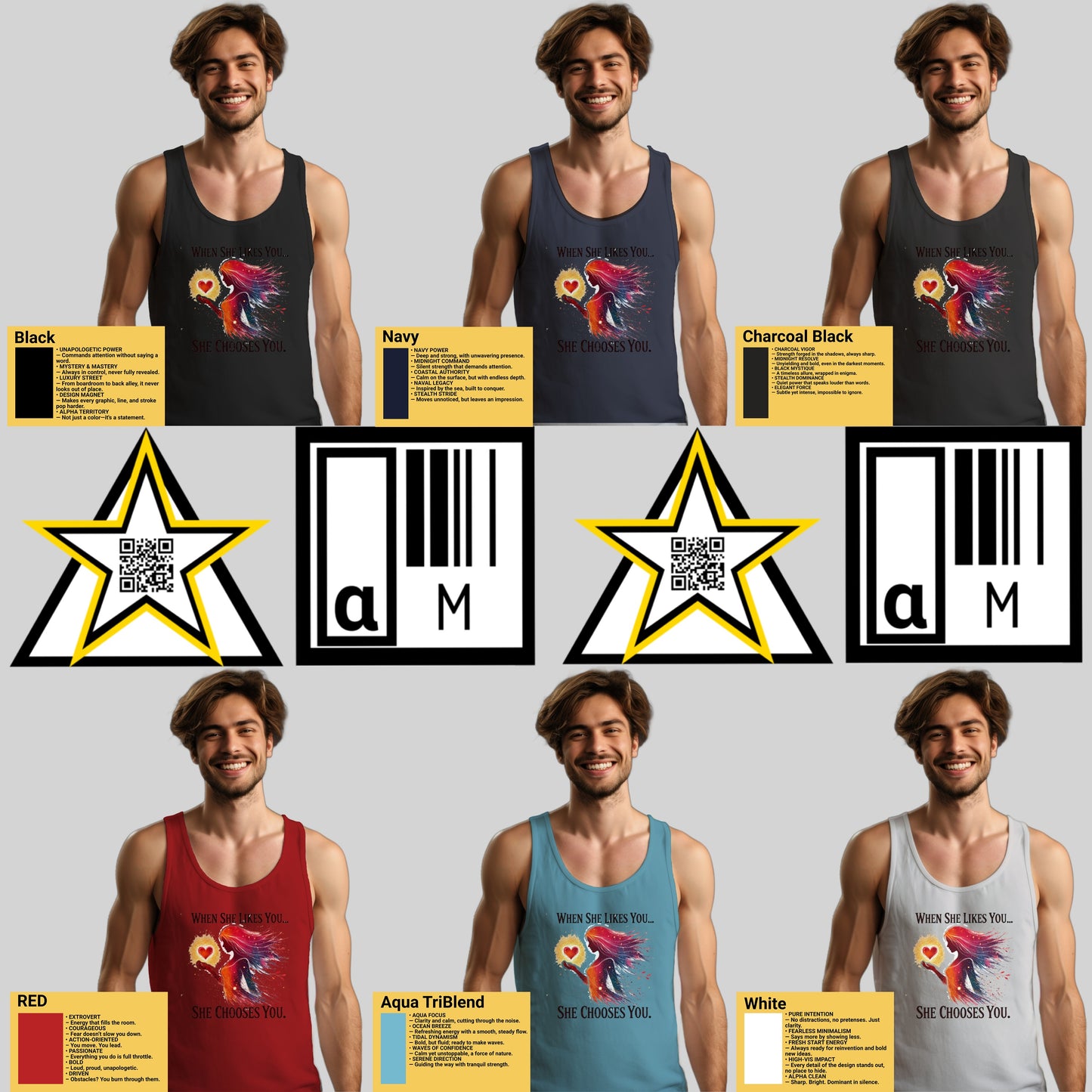 Colorful Inspirational Dragon Tank Top product