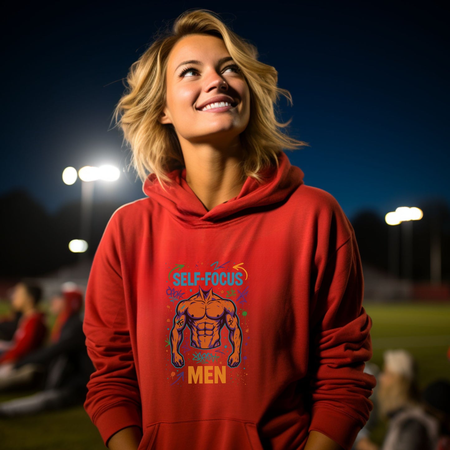 Self-Focus Motivational Graphic Hoodie product