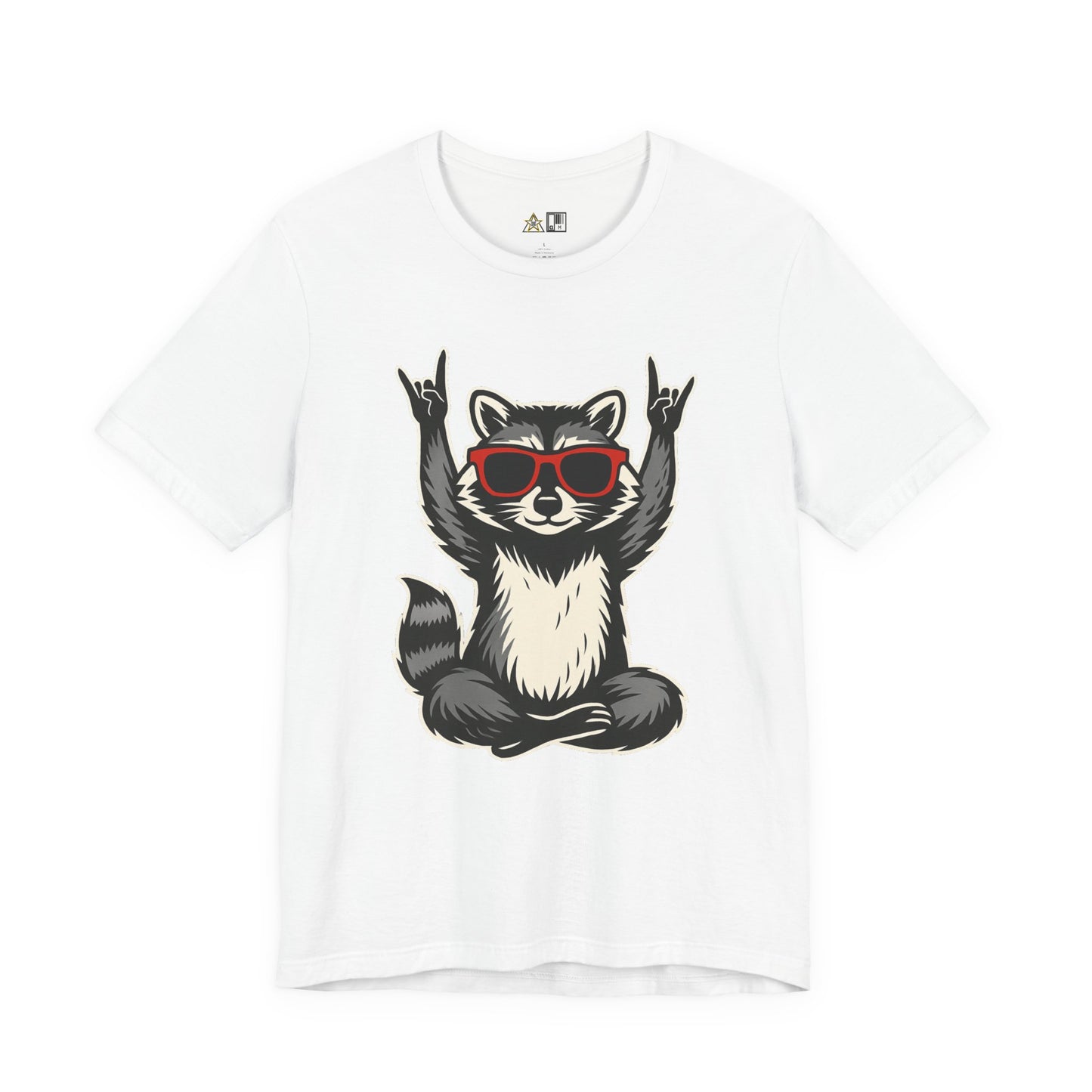 Wild Raccoon Icon Tee – Unisex Streetwear Graphic Tee
