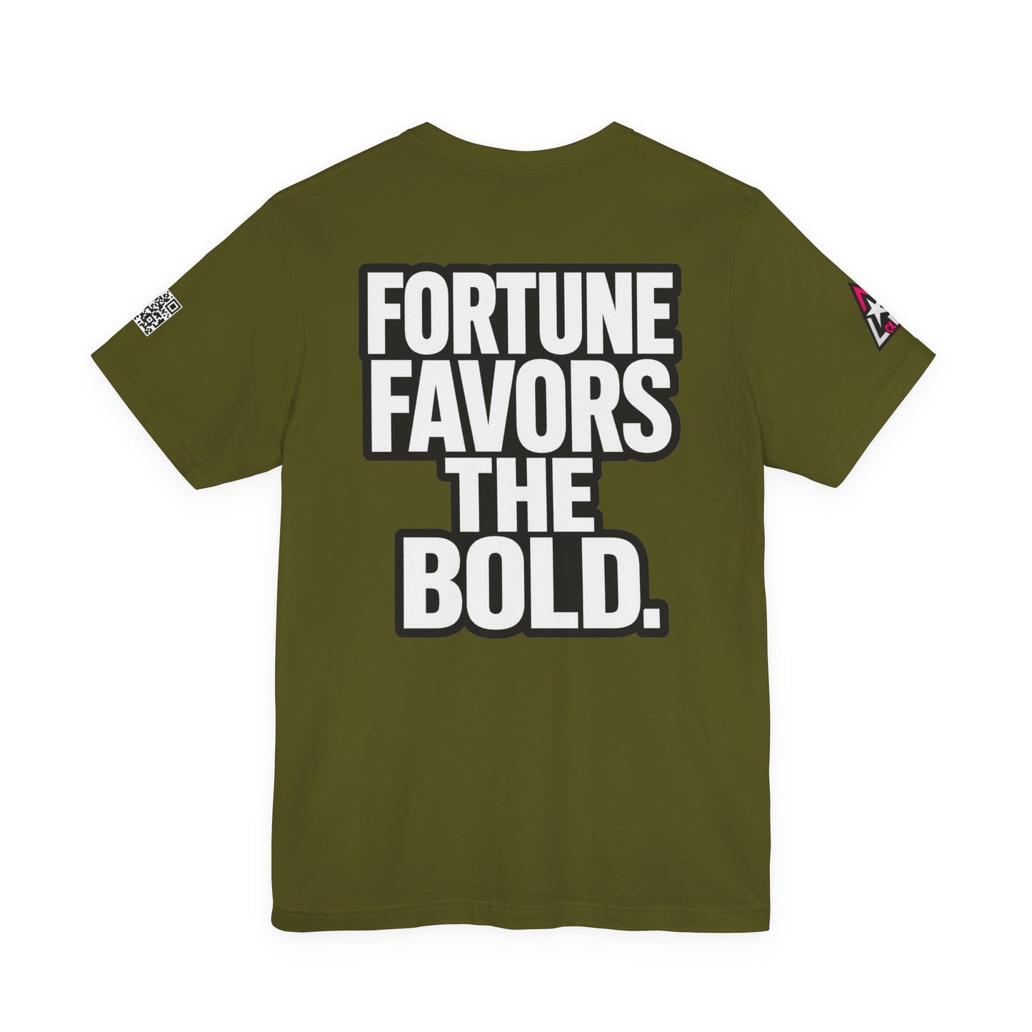 Fortune Favors the Bold – Motivational Streetwear Graphic Tee