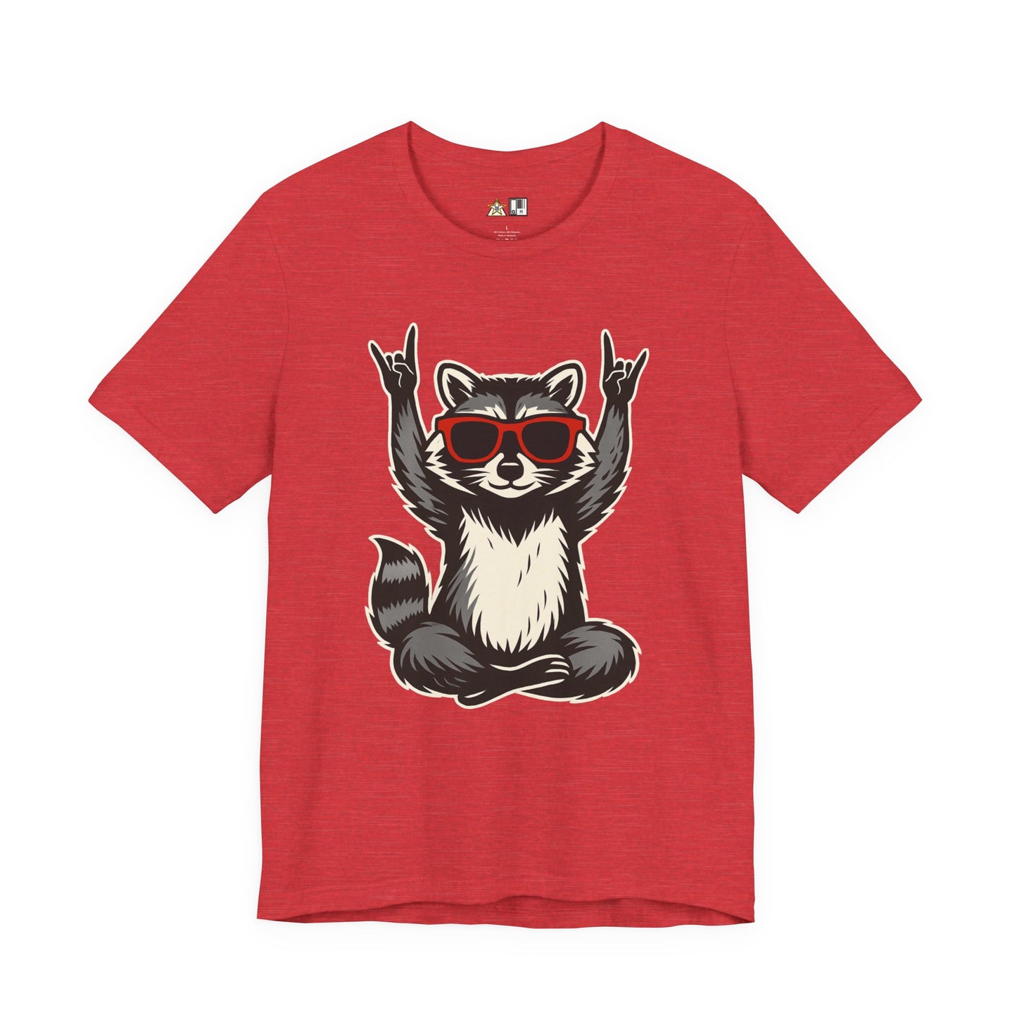Wild Raccoon Icon Tee – Unisex Streetwear Graphic Tee