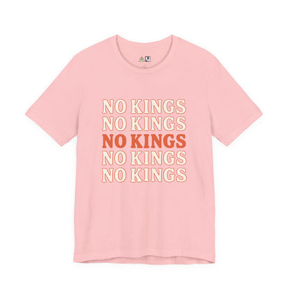 No Kings Pattern Dominance – Unisex Streetwear Graphic Tee