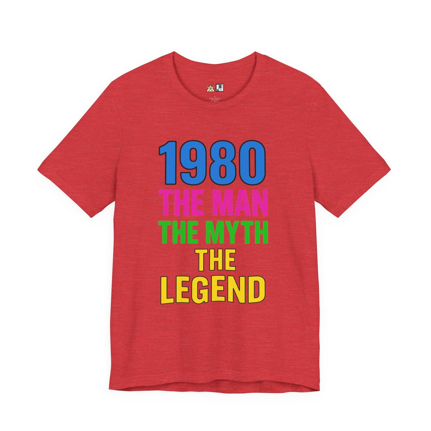 Born a Legend Since 1980 (editable)– Unisex Streetwear Graphic Tee