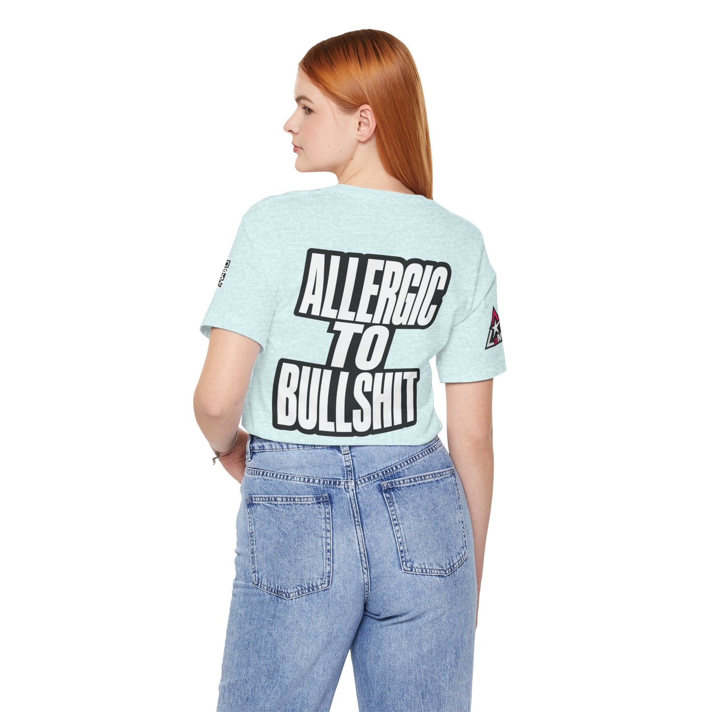 Allergic to Bullshit Graphic T-Shirt | Sarcastic Streetwear Tee  ALLERGIC TO BULLSHIT