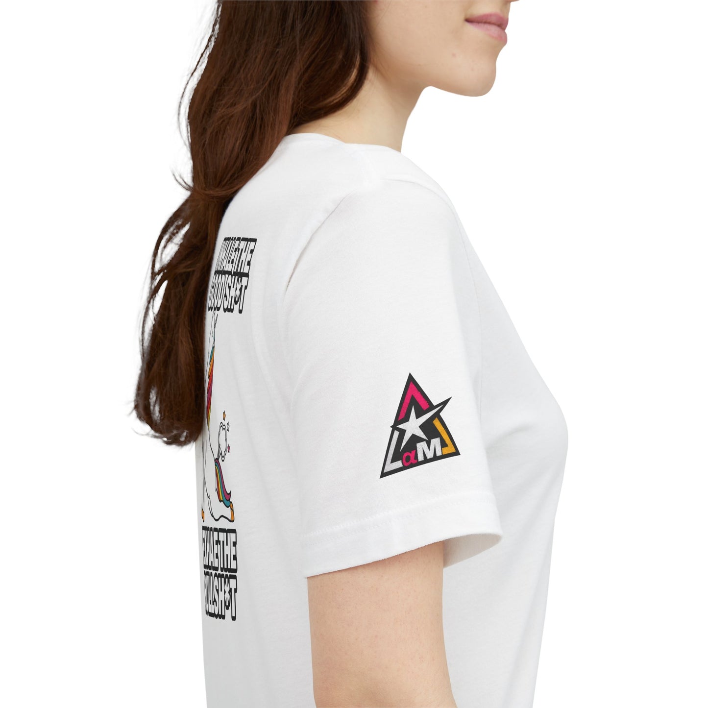 Inhale the Good Shit, Exhale the Bullshit – Funny Unicorn Graphic Tee