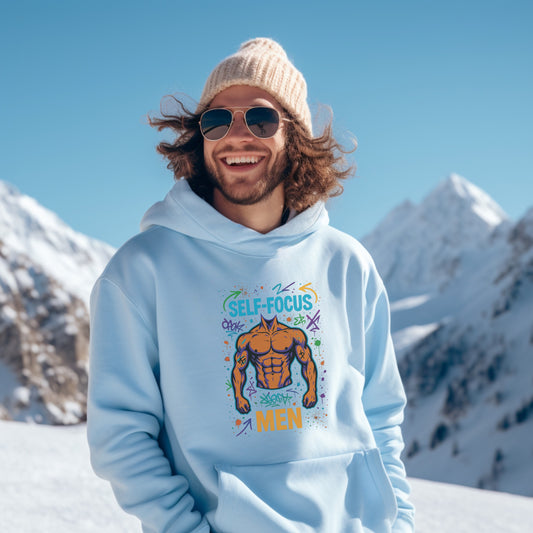 Self Focus Men Motivational Hoodie product