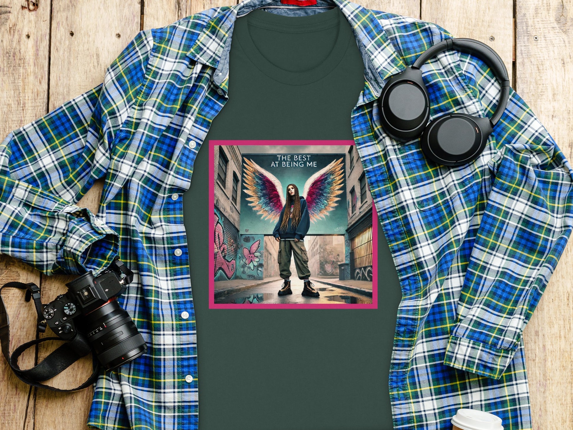 The Best At Being Me Cool Graphic T-Shirt product