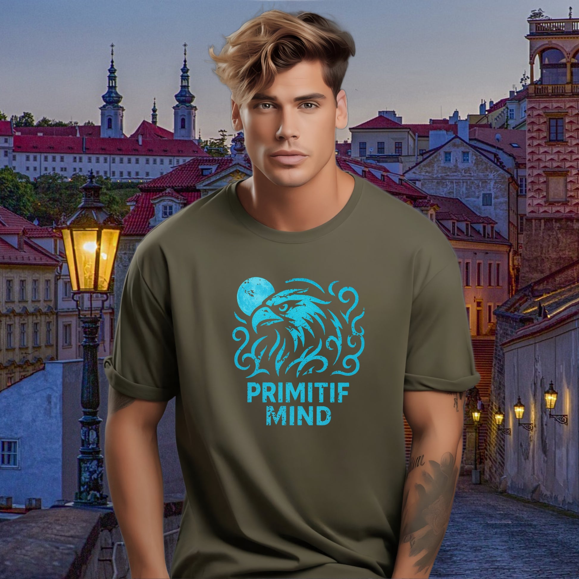 Primtif Mind Unique Graphic T-shirt Product Type