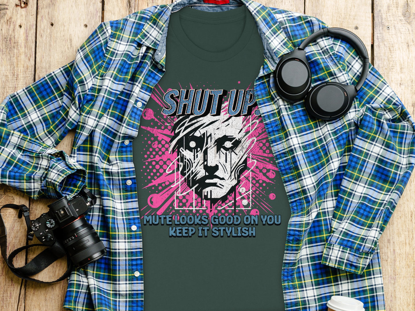 Mute Looks Good on You Keep It Stylish shirt product