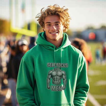 Self-Focus Men Bodybuilding Graphic Hoodie product