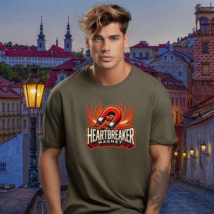 Heartbreaker Magnet Urban Grey Graphic T-shirt product