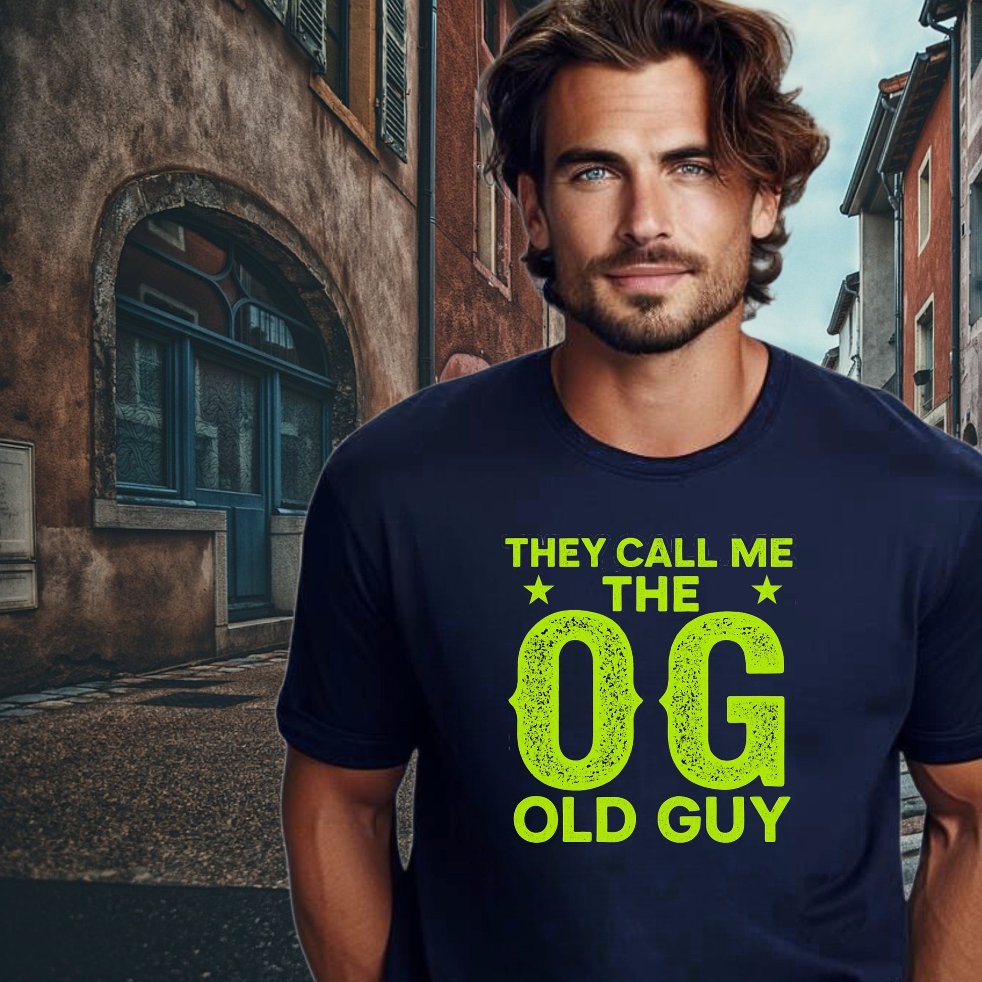 They Call Me The OG Old Guy Graphic Tee Product