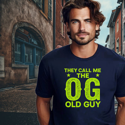 They Call Me The OG Old Guy Graphic Tee Product