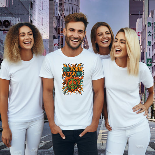 Do Porn Not War Graphic Tee Product
