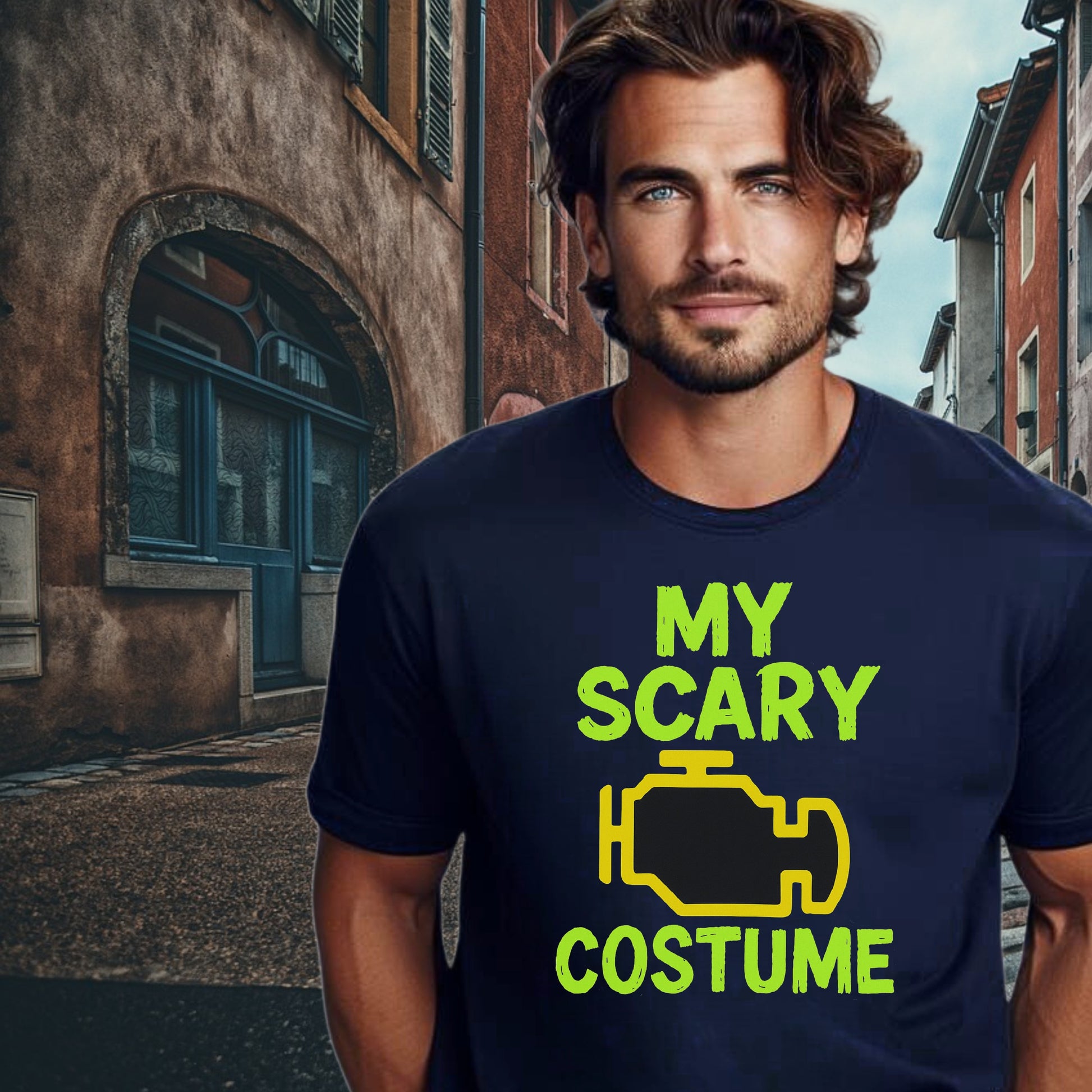 My Scary Costume Halloween Shirt Ghost Tee