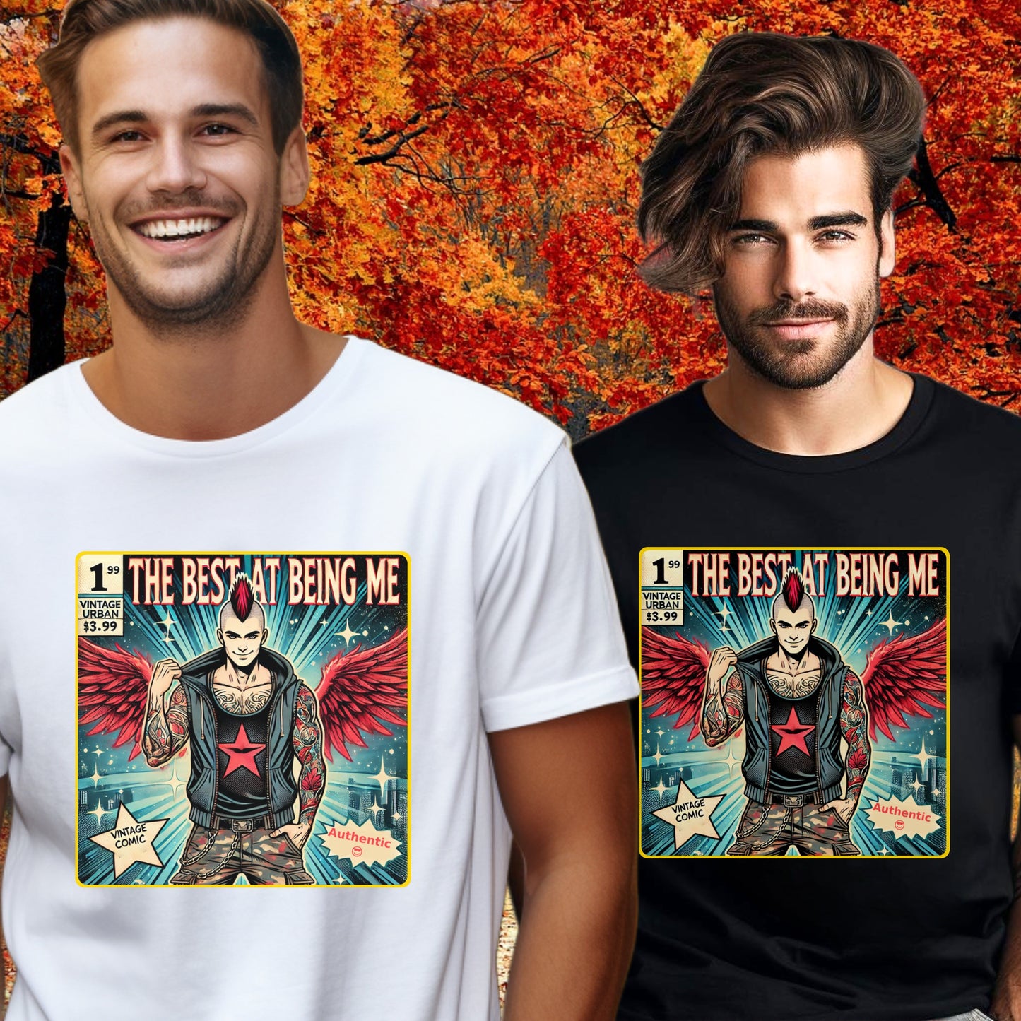 The Best at Being Me Vintage Style Graphic Tee product