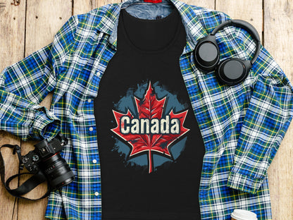 Canada Maple Leaf Graphic Men's T-Shirt product